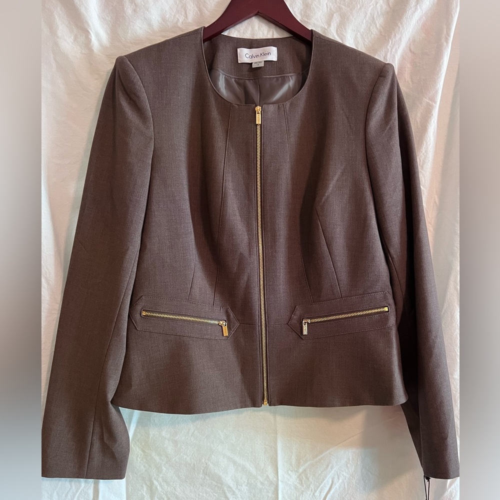 New Calvin Klein Suit Coat